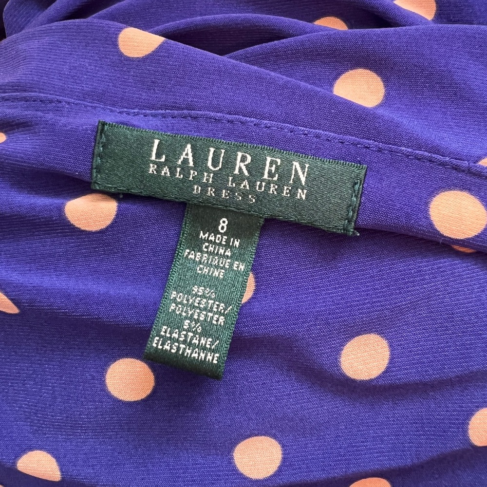 Lauren Ralph Lauren Vintage Polka Dot Dress - Picture 4 of 4
